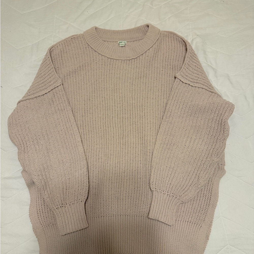 Beige Aerie Knit Sweater